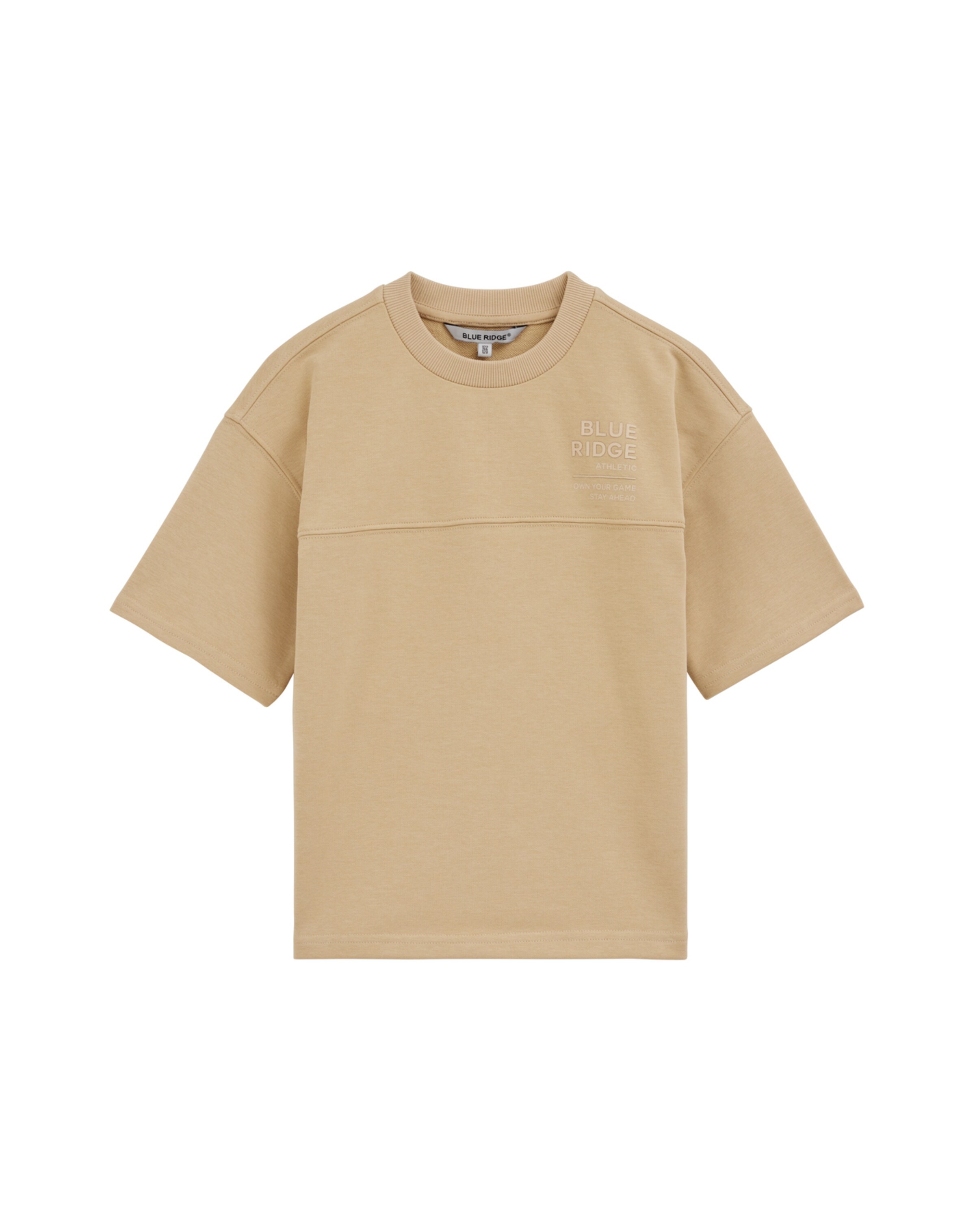 WE Fashion Pulover | bež barva: sprednja stran