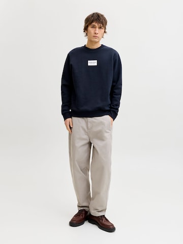 JACK & JONES Sweatshirt i blå