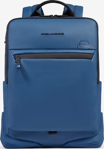 Piquadro Rugzak in Blauw: voorkant