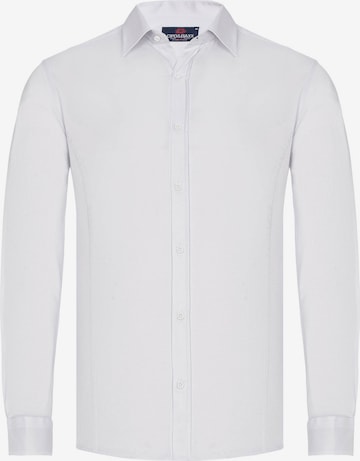 CIPO & BAXX Button Up Shirt in White: front