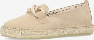 MANFIELD Espadrilles in Beige: Vorderseite
