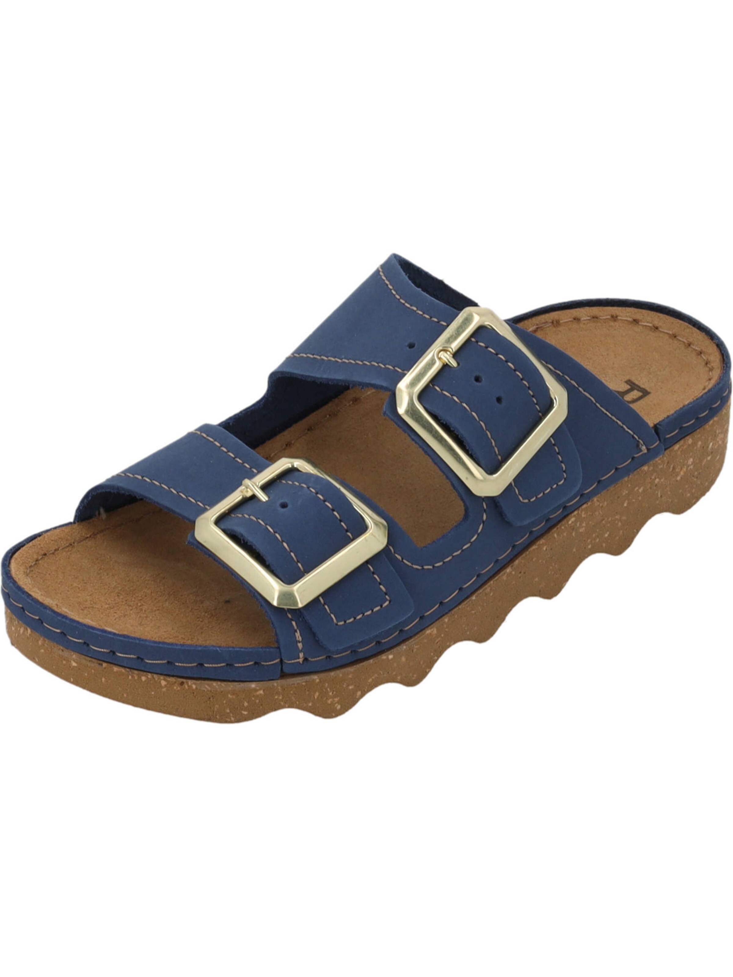 ROHDE Mules in Blue: front