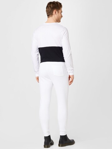 HOLLISTER Zúžený Kalhoty – bílá