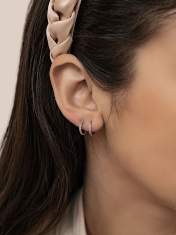 Parure de bijoux 'Emerald Glow' Hey Happiness en argent