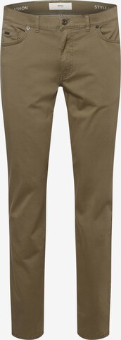 BRAX Regular Pants 'Cadiz' in Green: front