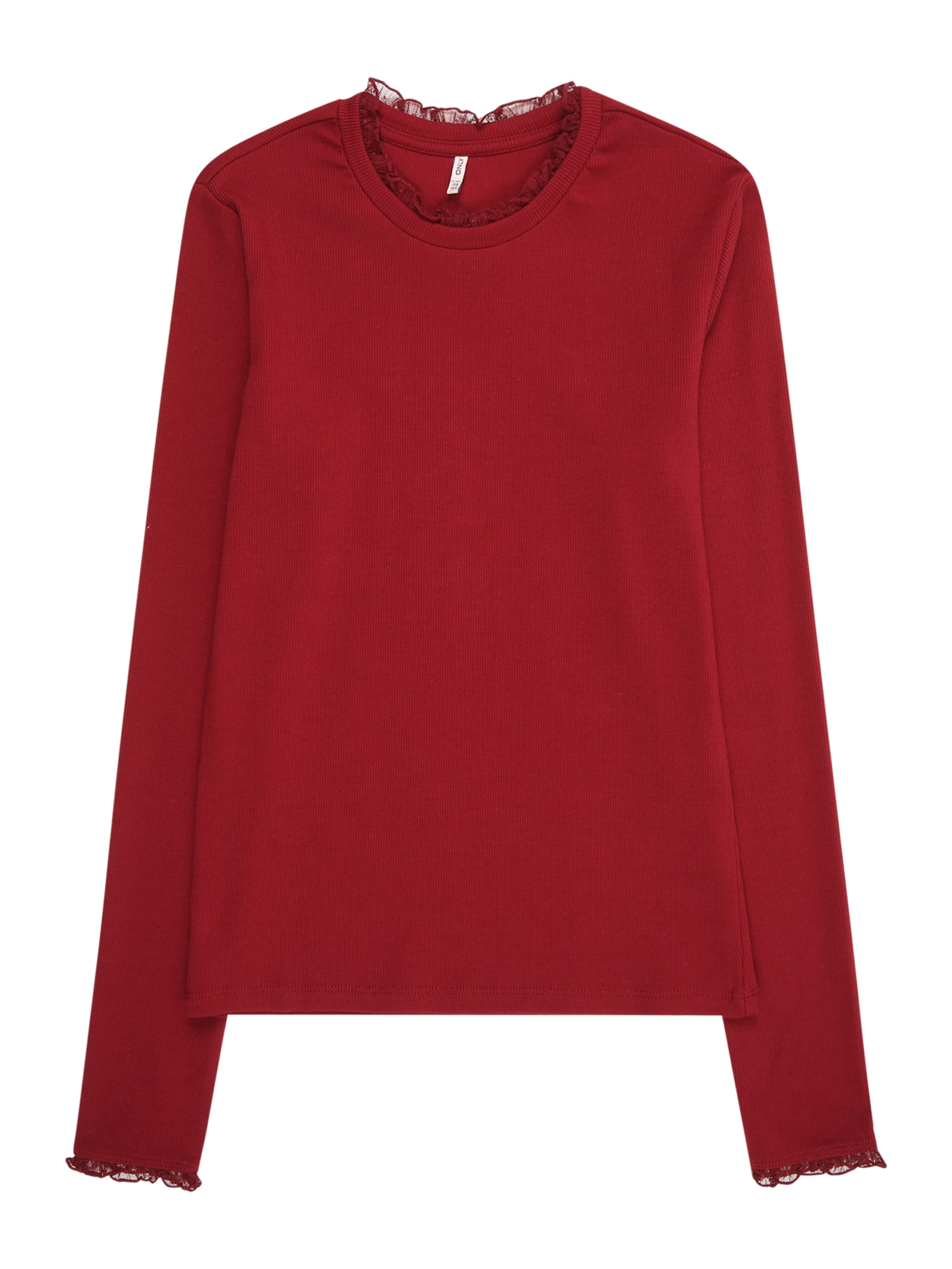 ONLY GIRLSMajica 'KOGLESLIE' - crvena boja: prednji dio