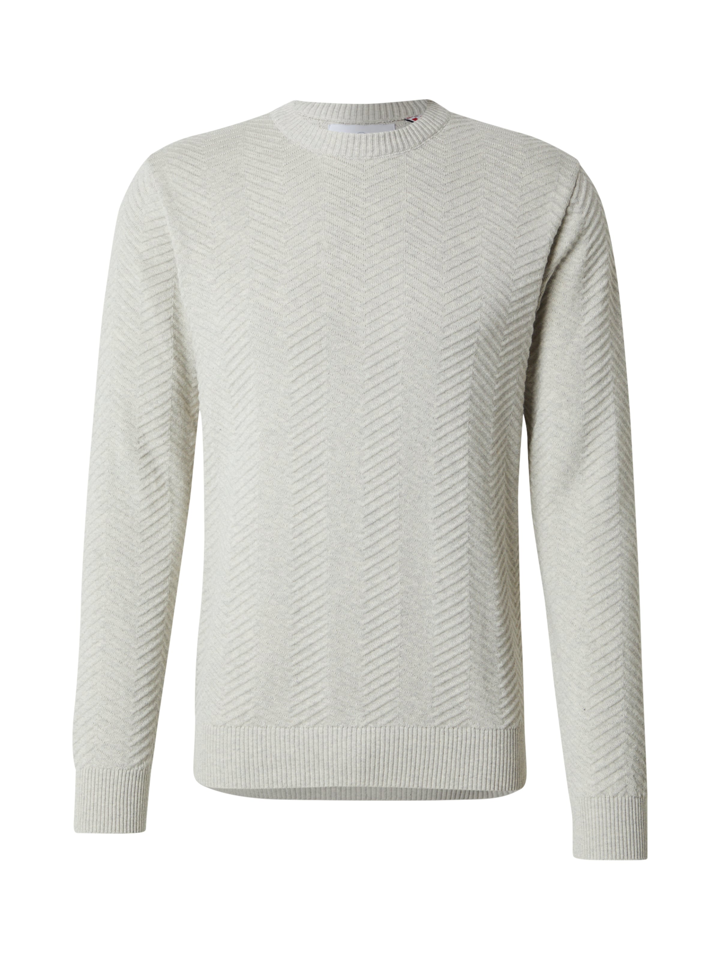 Kronstadt Sweater 'Carlo' in Grey: front