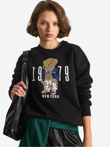 Bianco LucciSweater majica - crna boja