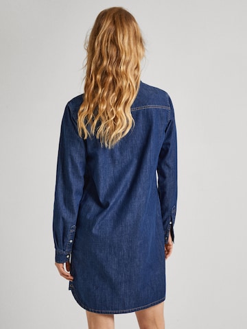 Pepe Jeans Shirt Dress 'MAYA' in Blue