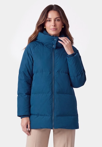 Usha - Casaco de inverno em azul: frente