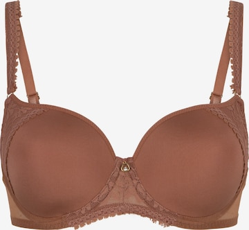 Invisible Soutien-gorge LingaDore en marron : devant