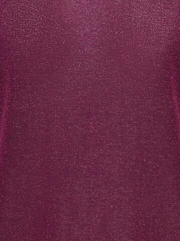 ONLY T-Shirt 'ONLSilvery' in Rot
