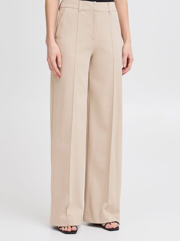 Loosefit Pantalon chino ' IHKATE SUS OFFICE WIDE PA ' ICHI en gris