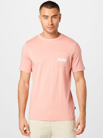 PUMA Functioneel shirt in Roze: voorkant