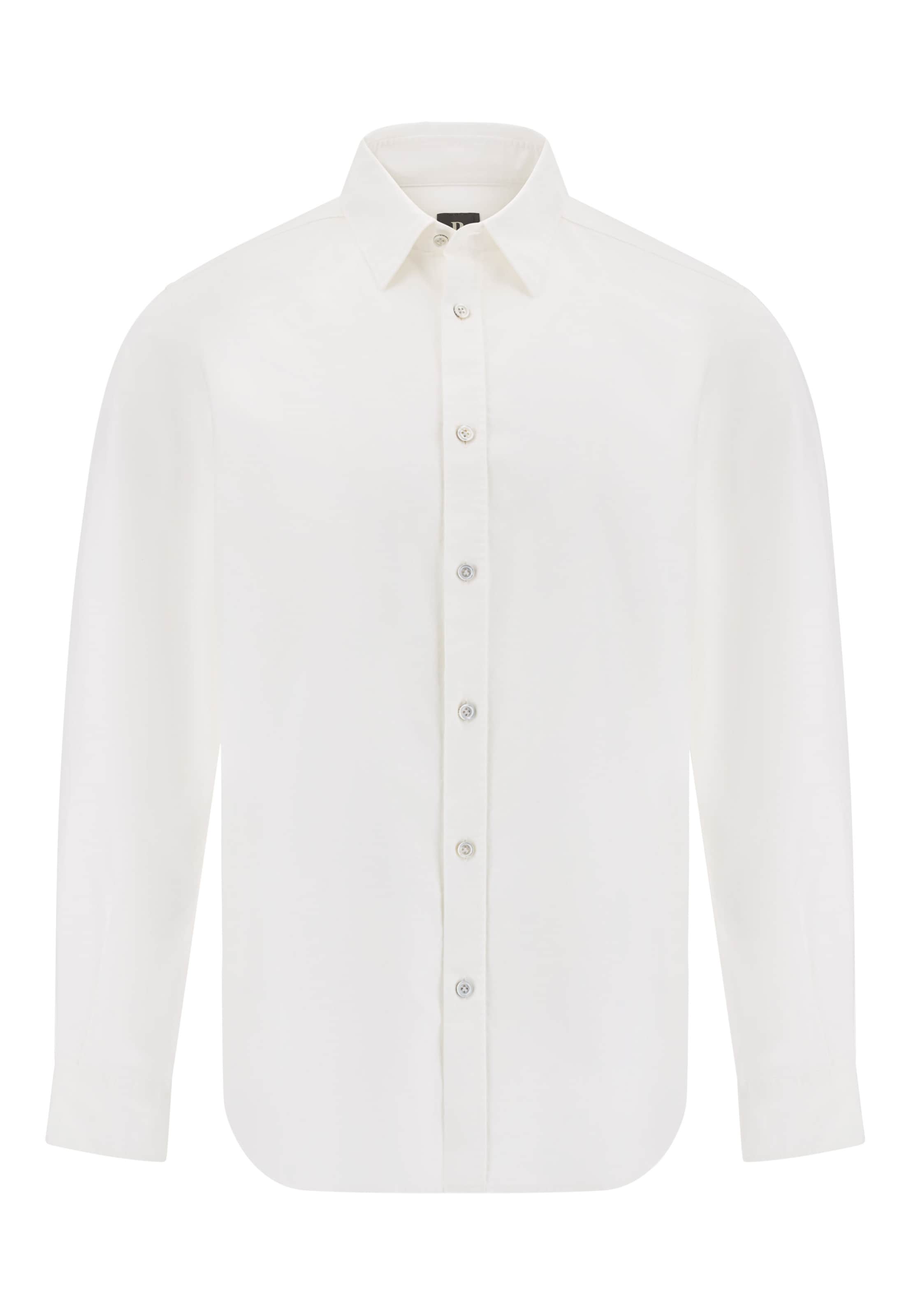 Boggi Milano Πουκάμισο 'B Sustainable' σε λευκό: μπροστά