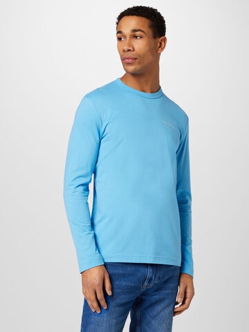 TOM TAILOR Shirt in Blue: front