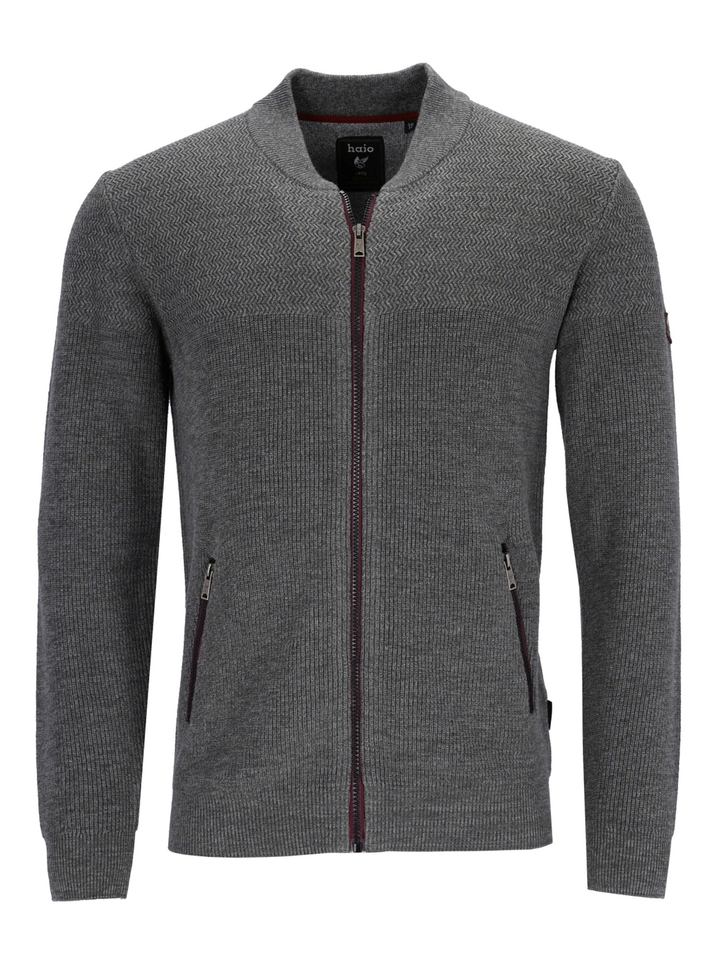 HAJO Knit Cardigan in S in Anthracite, Item view