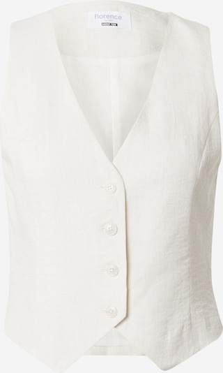 florence by mills exclusive for ABOUT YOU Gilet 'Calendula' in de kleur Offwhite, Productweergave