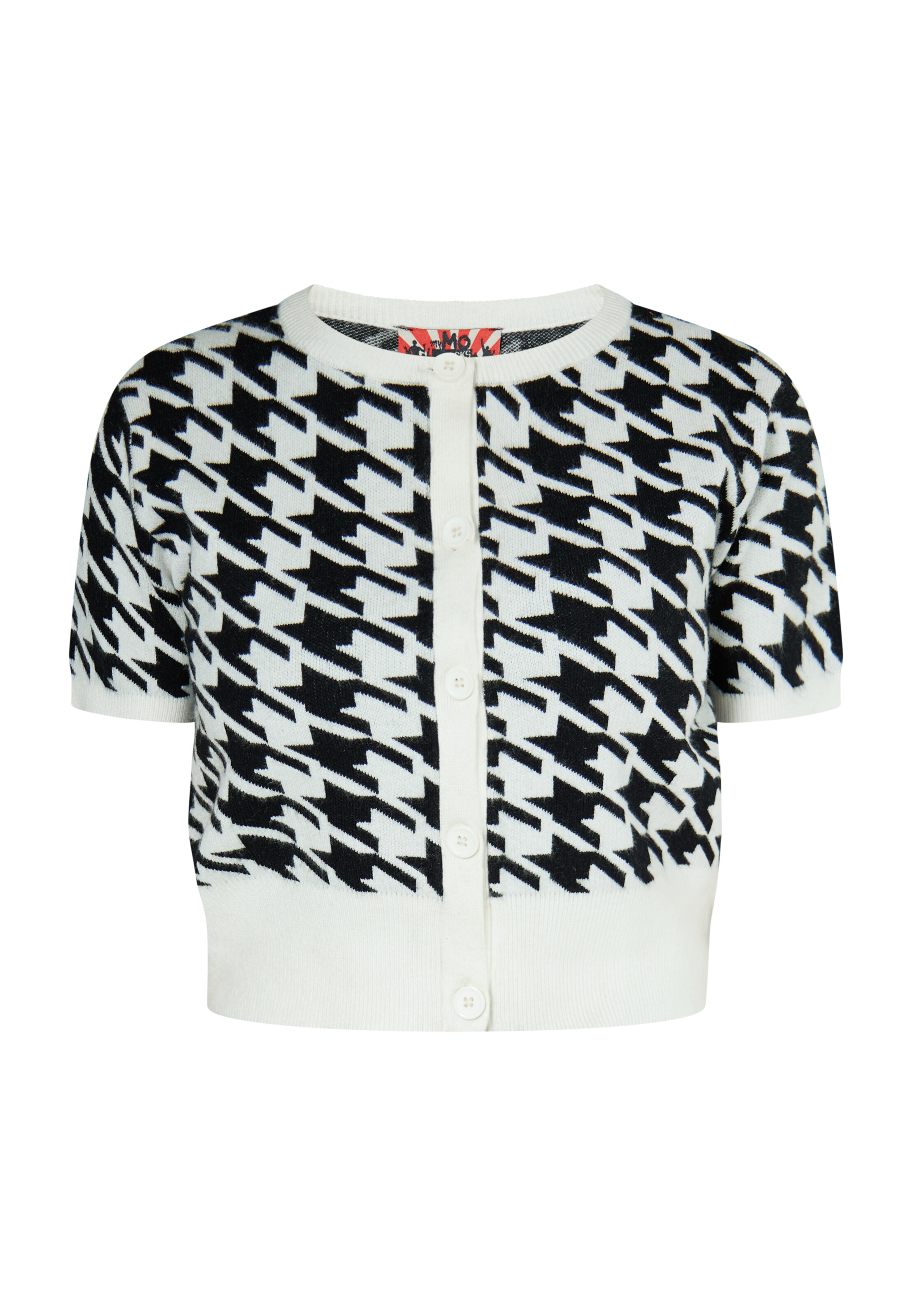 myMo ROCKS Вязаная кофта в Белый: спереди