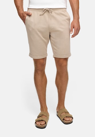 INDICODE JEANS Regular Chino 'INTovey' in Beige: voorkant