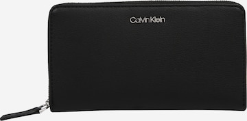 Calvin Klein Wallet in Black: front