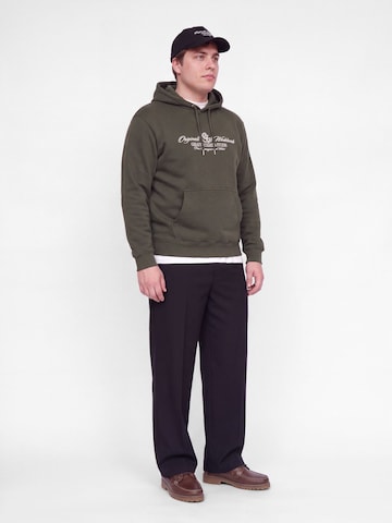 Felpa di JACK & JONES in verde