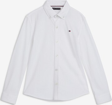 TOMMY HILFIGER Button Up Shirt in White: front