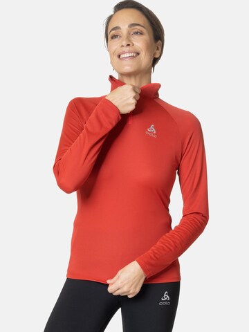 Sweat de sport 'ESSENTIAL' ODLO en rouge
