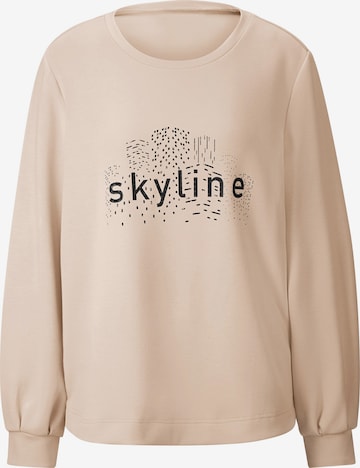 Rick Cardona by heine Sweatshirt in Beige: predná strana