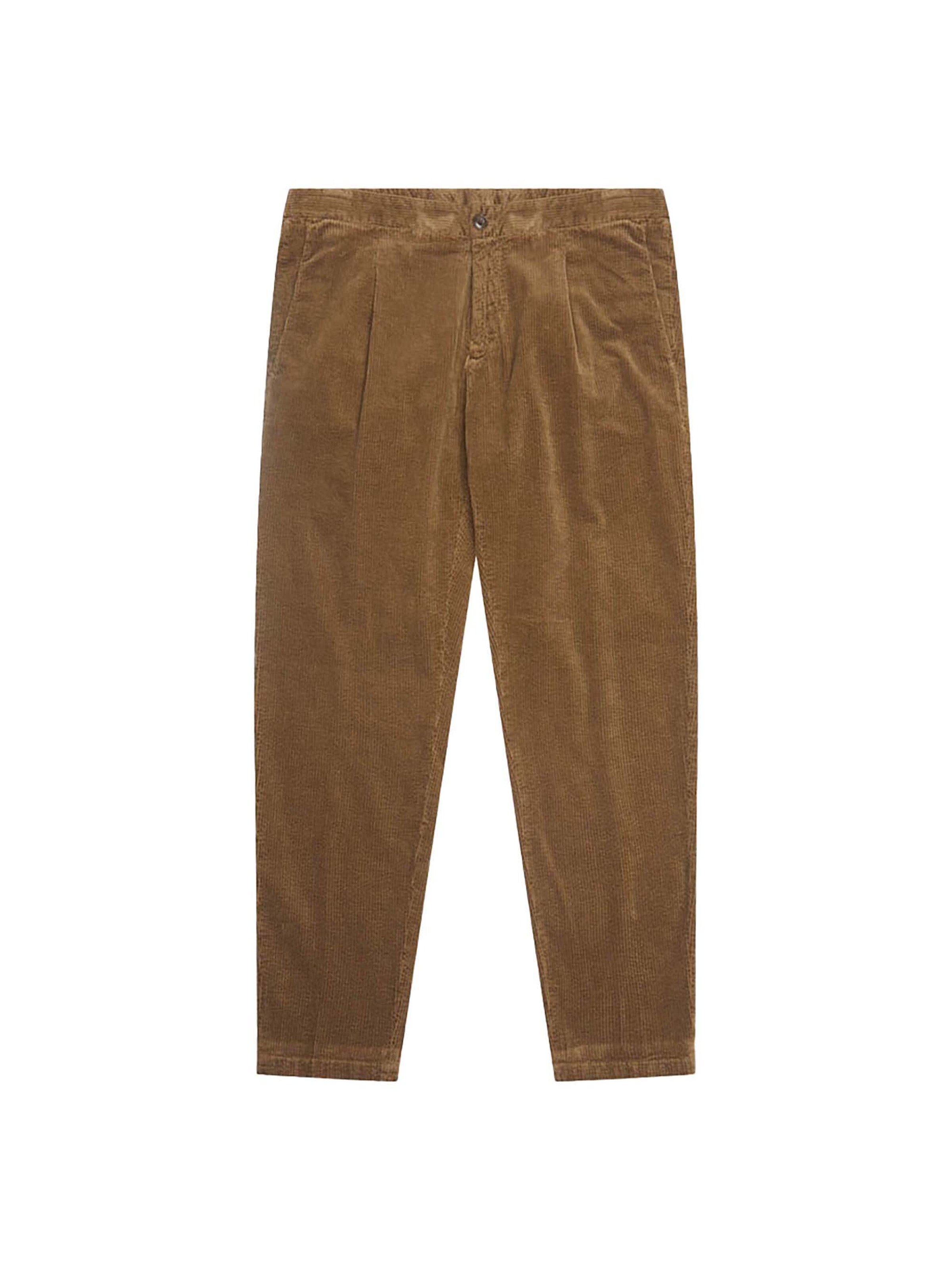 Regular Pantalon à pince AT.P.CO en marron : devant