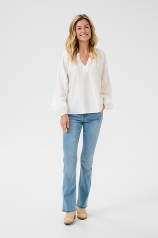 Cream - Blusa 'CR Mila' en blanco