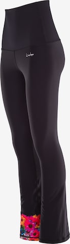 Bootcut Pantalon de sport 'BCHWL106' Winshape en noir