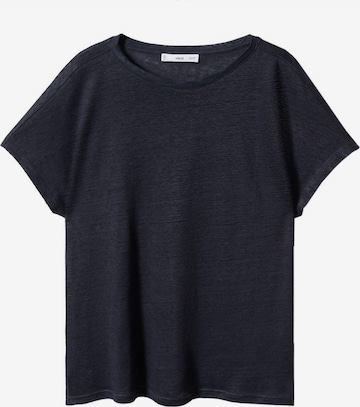 MANGO Shirt 'LINT' in Blue: front