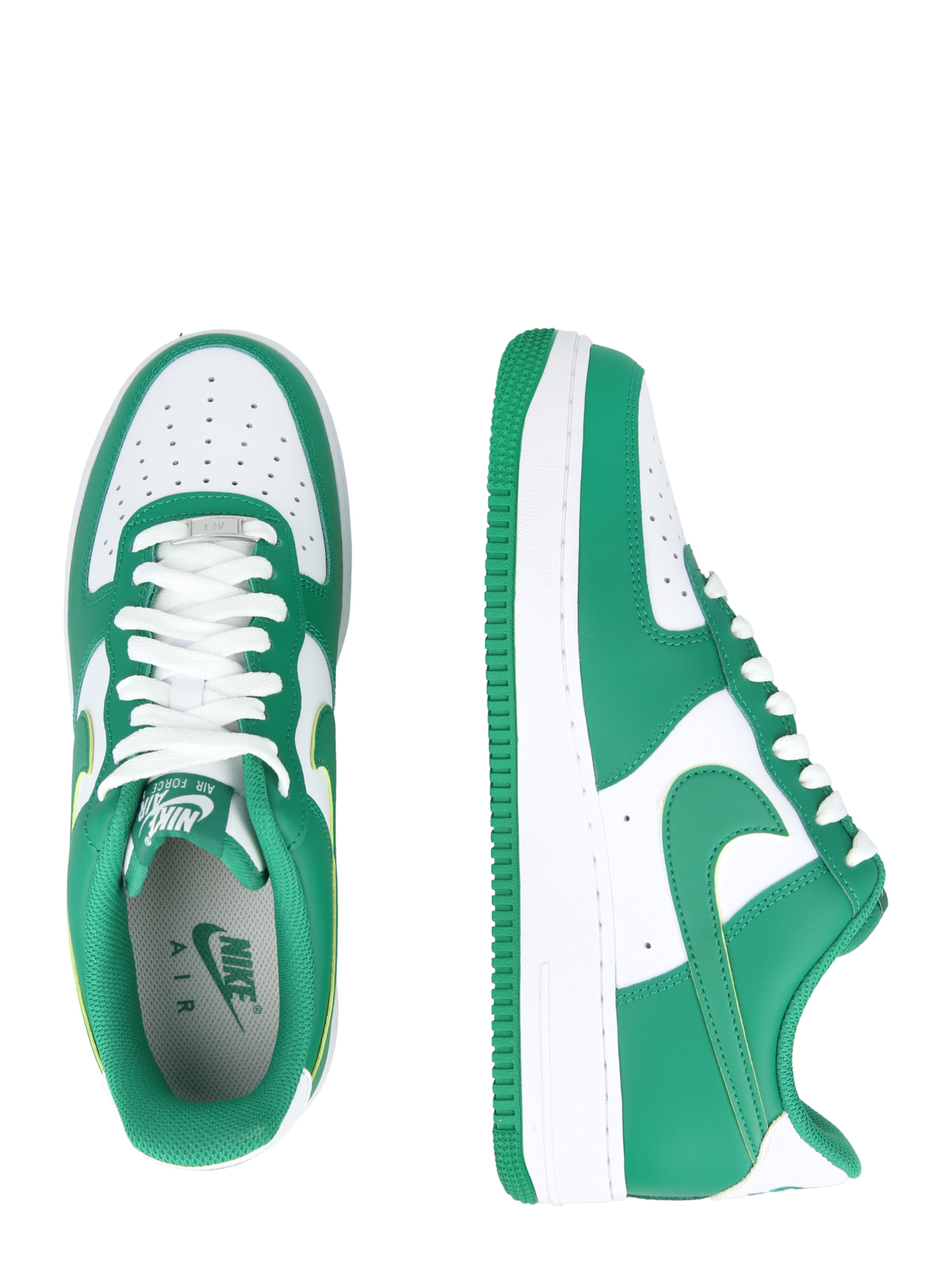 Baskets basses 'Air Force 1 '07' Nike Sportswear en vert