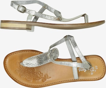 Dockers by Gerli Sandalen 40 in Silber: Vorderseite