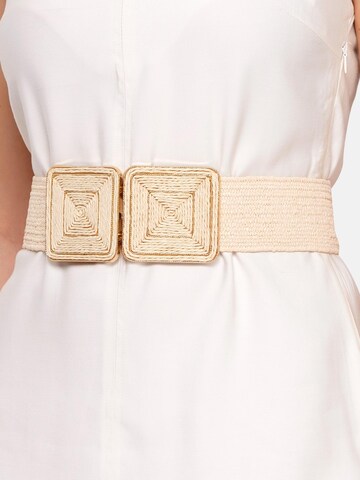 Ceinture 'Fresia' AVANT-GARDE PARIS en beige