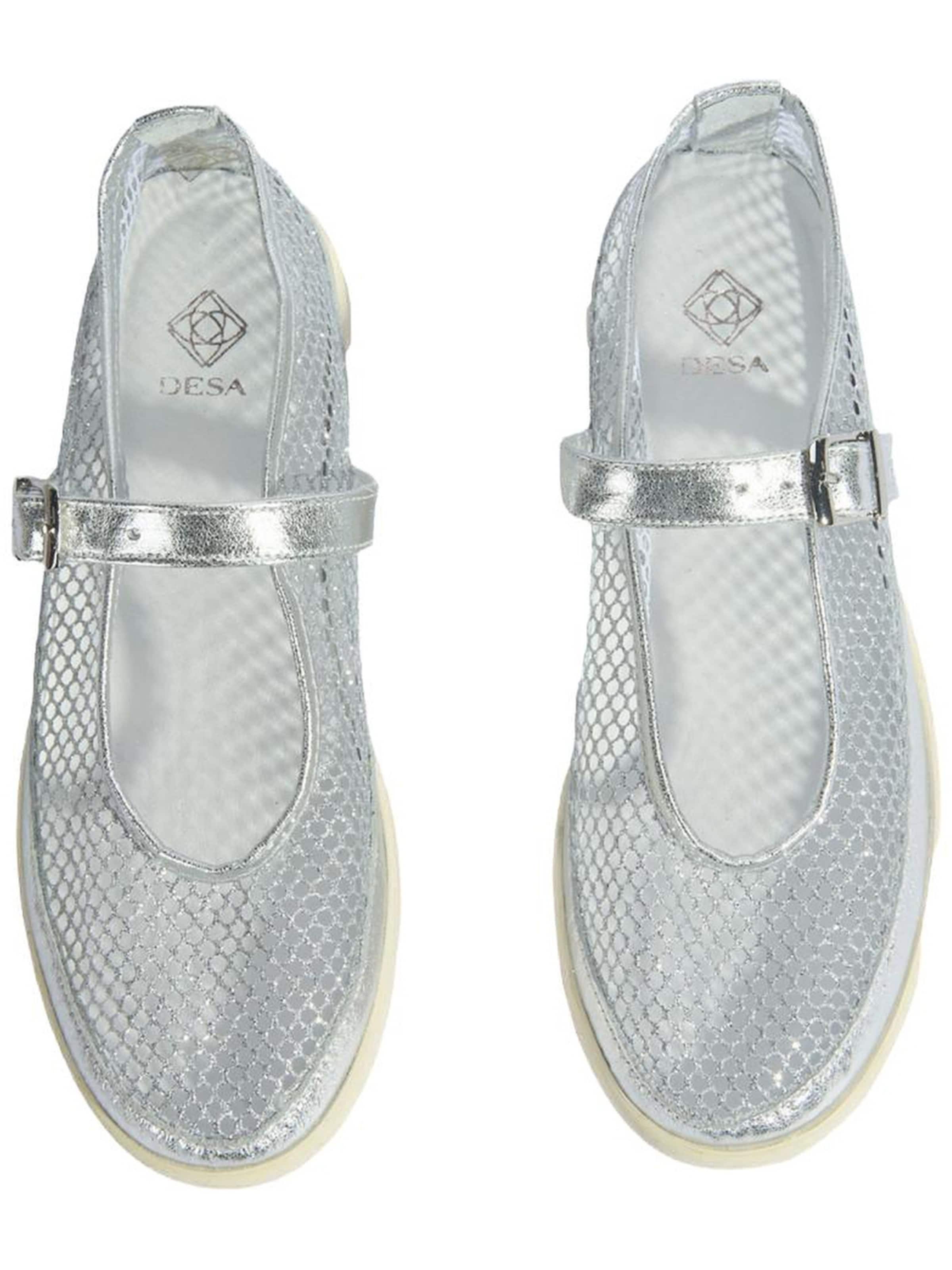 Desa Slipper 'Slip-Ons'‌‌‌‌‌‌‌ in Silber