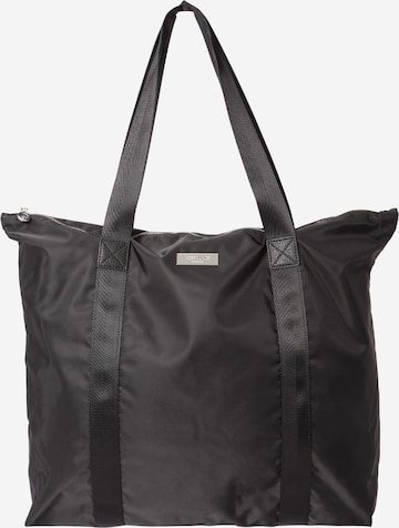 rosemunde Μεγάλη τσάντα 'Nylon shopper' σε ασημί: μπροστά