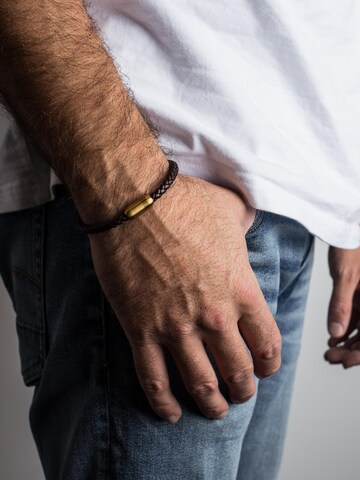 Akitsune Bracelet 'Silvus' in Brown