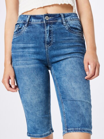 Slimfit Jeans 'Jessica' de la ZABAIONE pe albastru