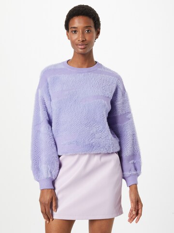 FRNCH PARIS Sweater 'JULIANNE' in Purple: front