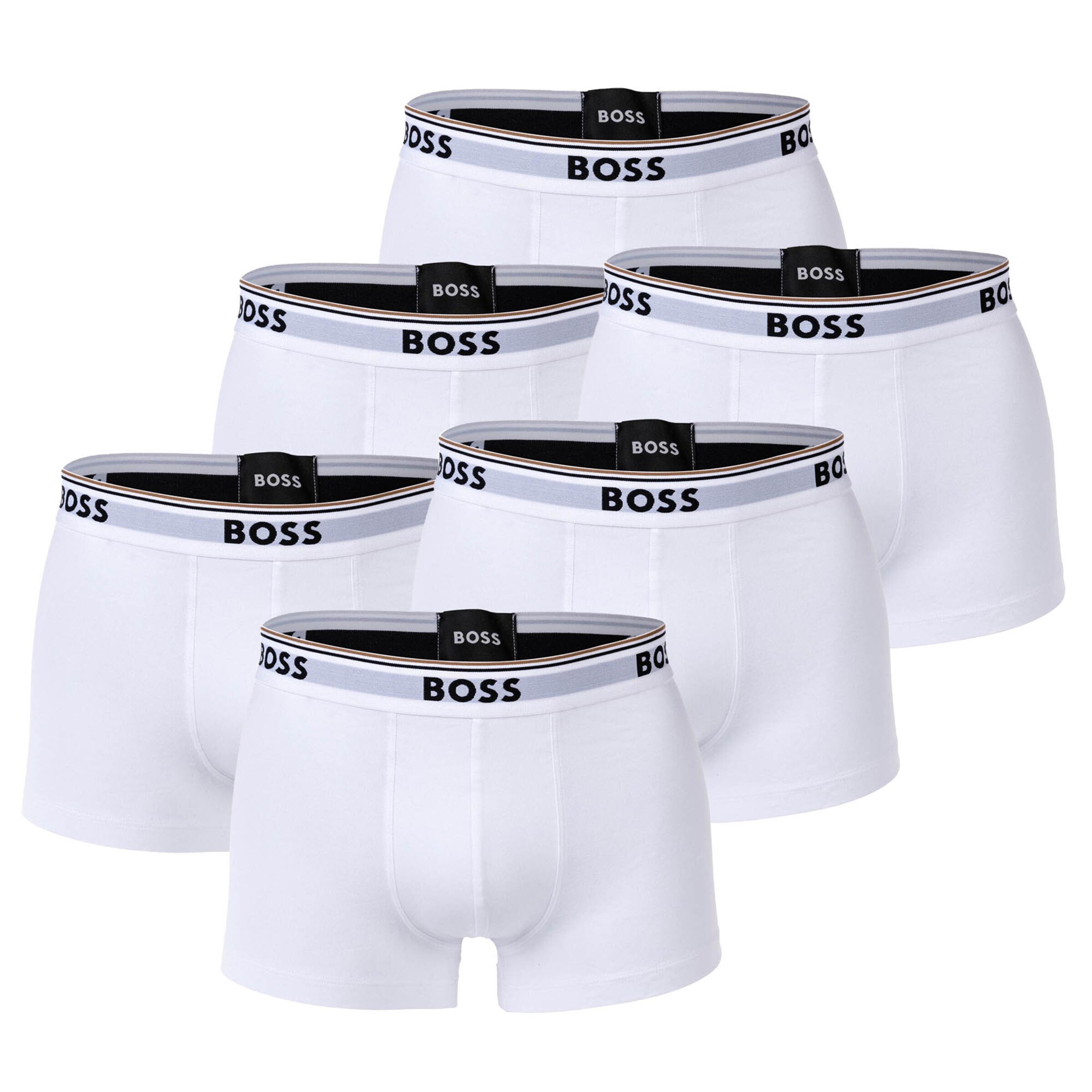 Boxer di BOSS in bianco: frontale