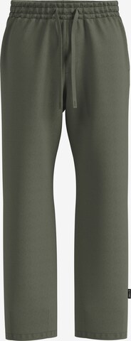 Loosefit Pantalon QS en vert : devant