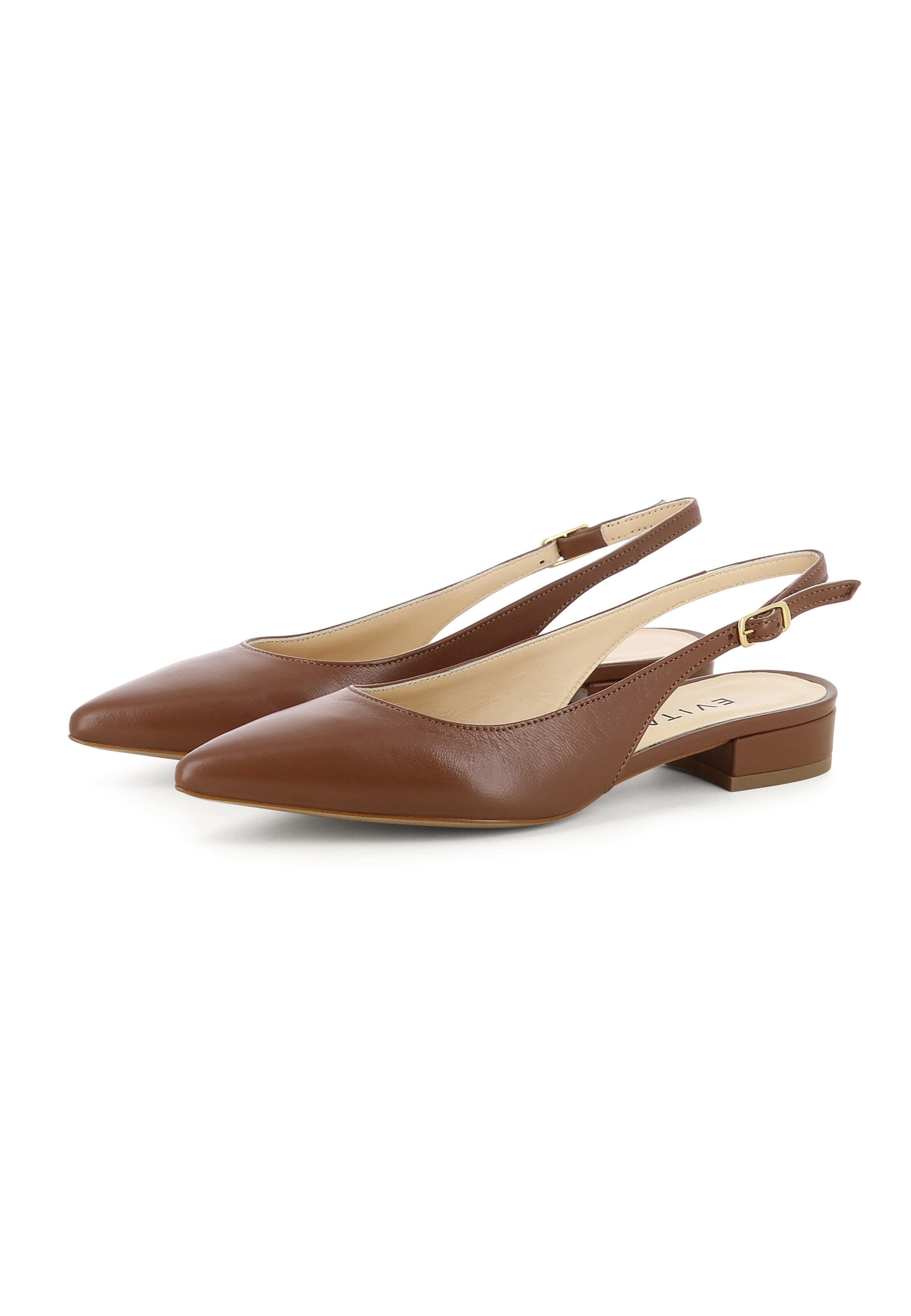 EVITA Slingpumps 'FRANCA' in Bruin