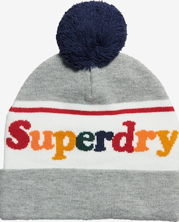 Superdry Beanie in Grey: front