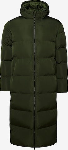 Superdry Winterjas 'Super Duvet' in Groen: voorkant