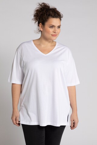 Ulla Popken T-Shirt in Weiß: Vorderseite
