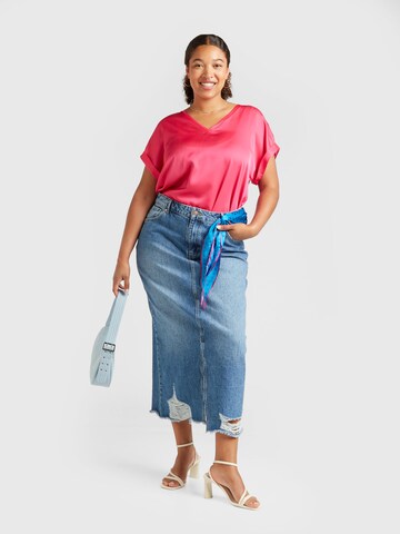 EVOKED - Blusa 'VIEllette' en rosa
