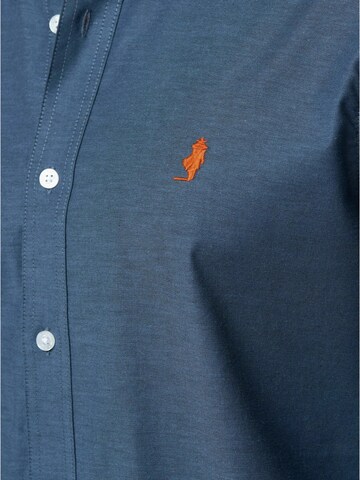 MCS Regular fit Overhemd in Blauw