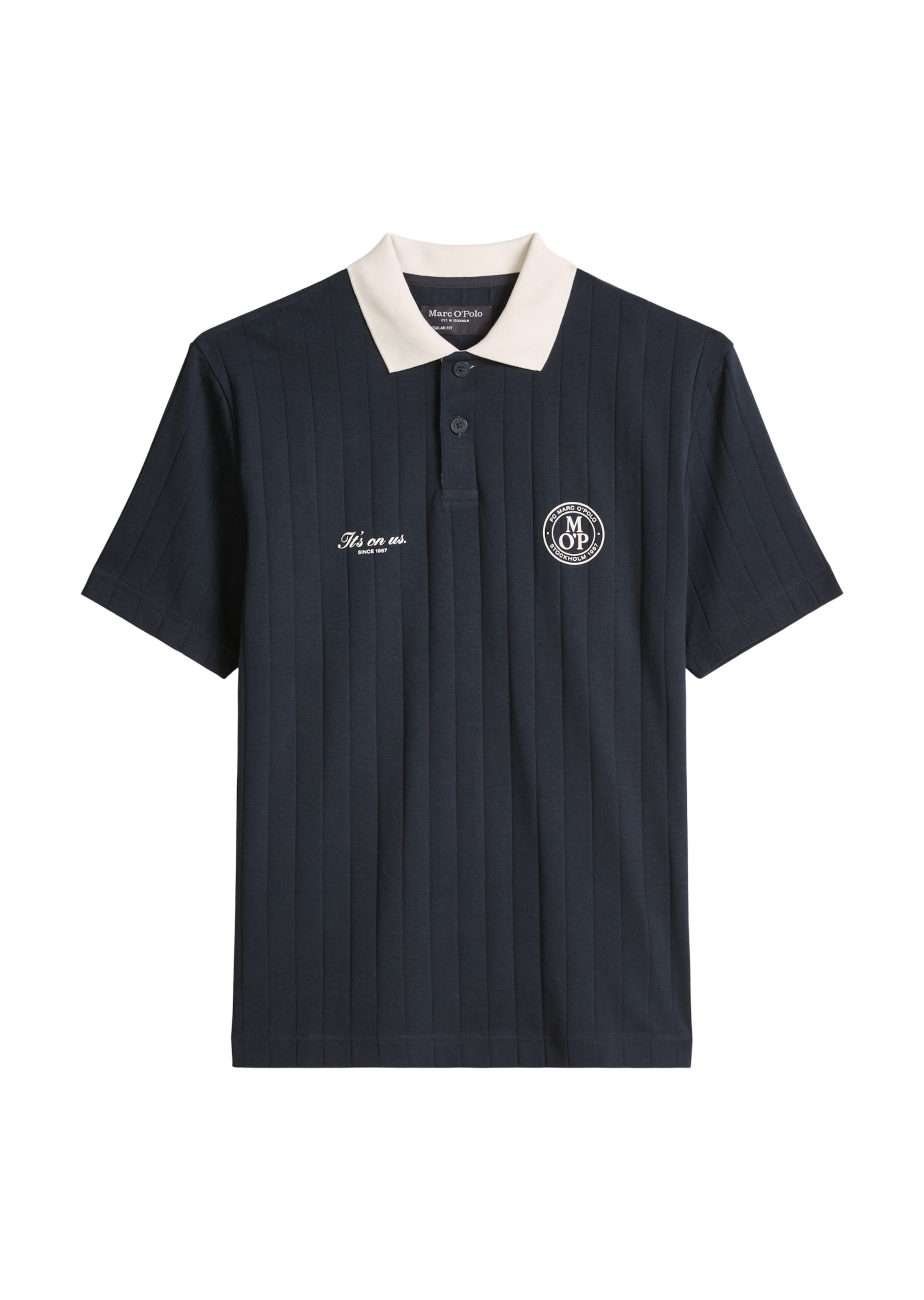 Marc O'Polo Trikot 'Club '67' in Blau: Vorderseite